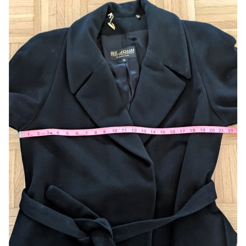 St John Cashmere Wrap Coat - Picture 13 of 16